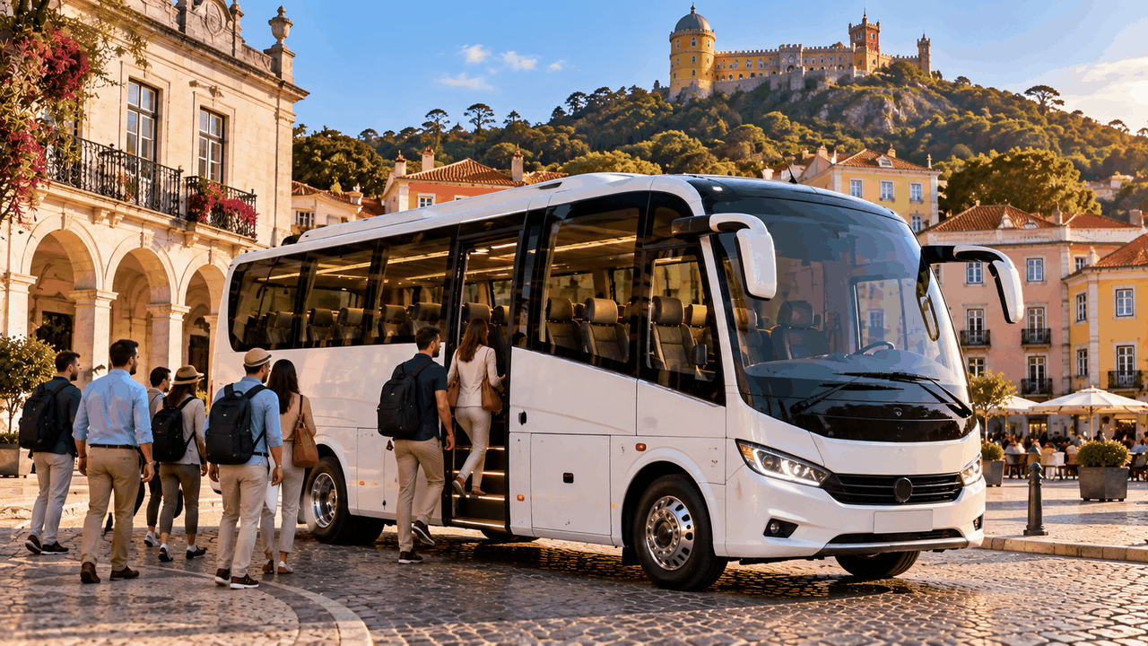17–24 Seater Mini Coach Hire Portugal