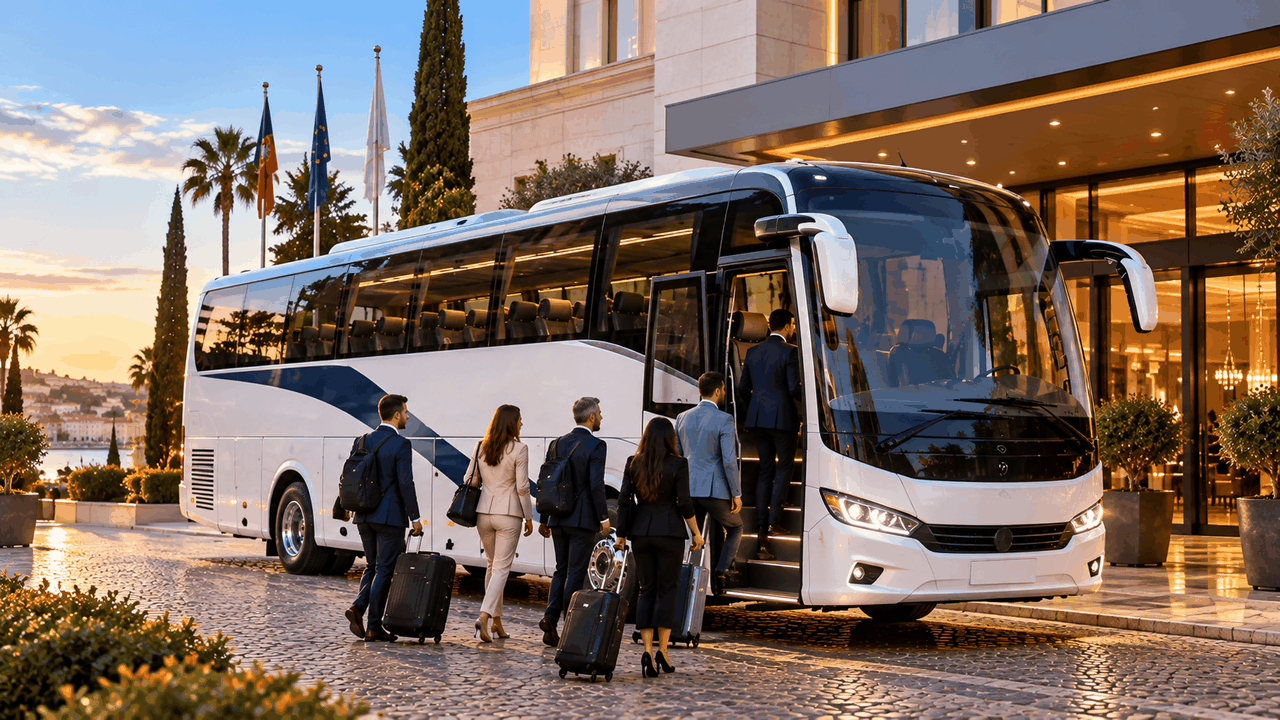 37–46 Seater Coach Hire Portugal