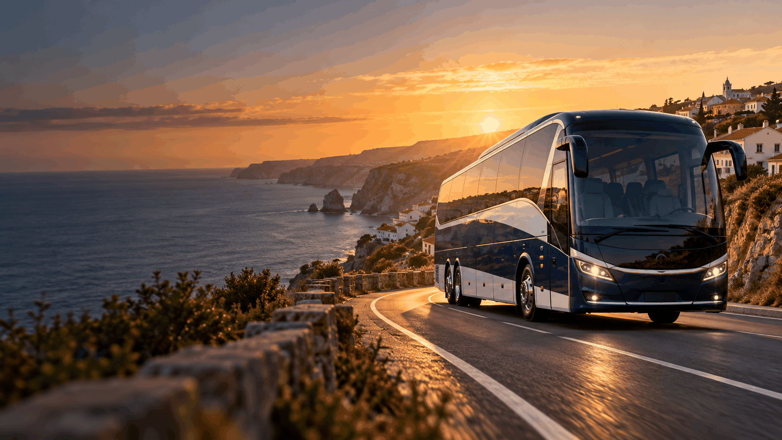 Bus rental and coach hire in Portugal